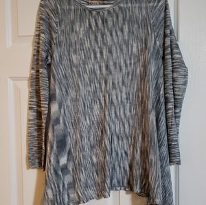 Knox Rose Sweater Blue/White Size M